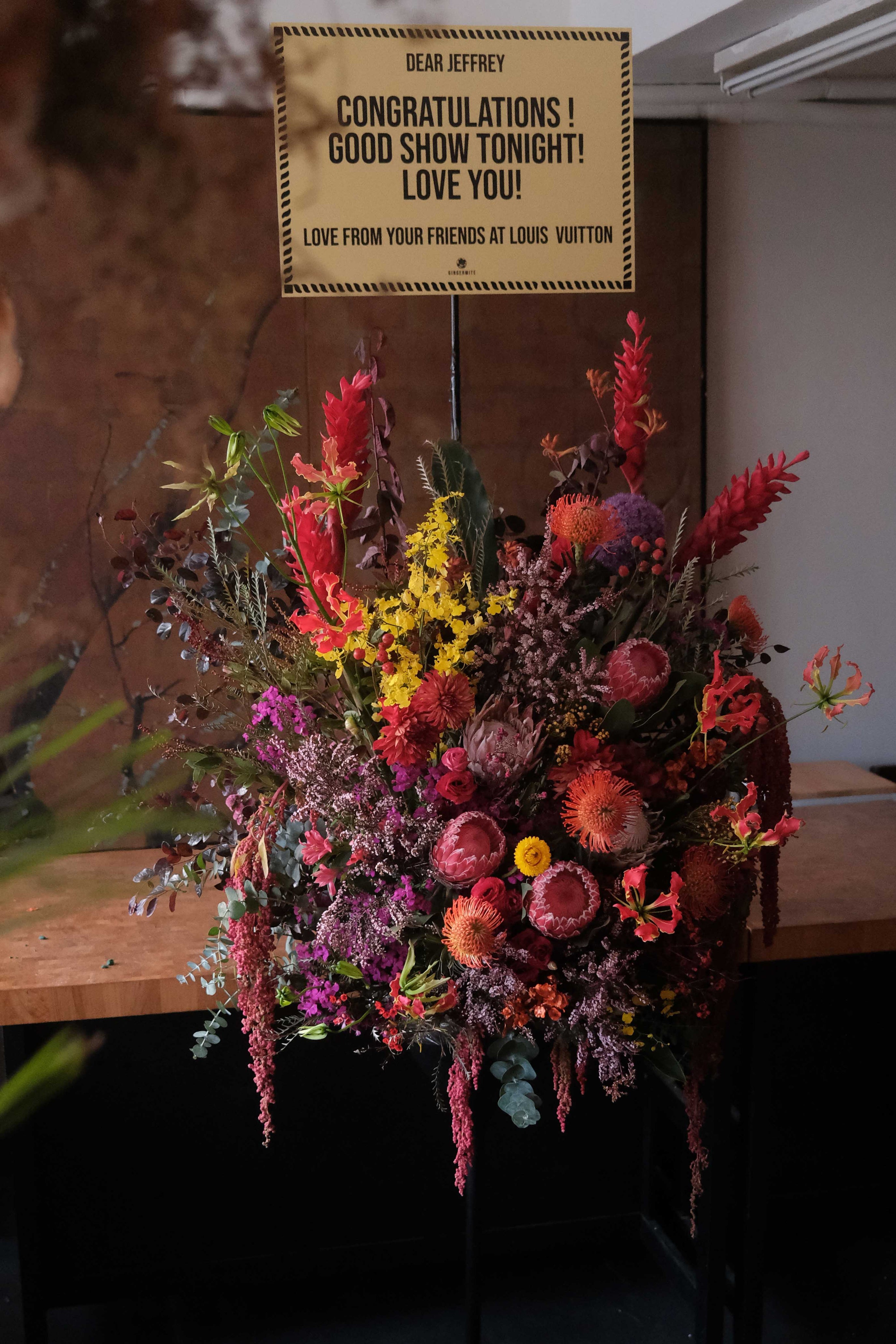 Flower Basket- red+yellow